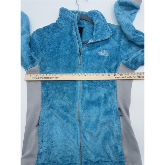 North Face Womens Jacket Medium Long Sleeve Full Zip Pockets Blue Lightweight - Picture 5 of 6